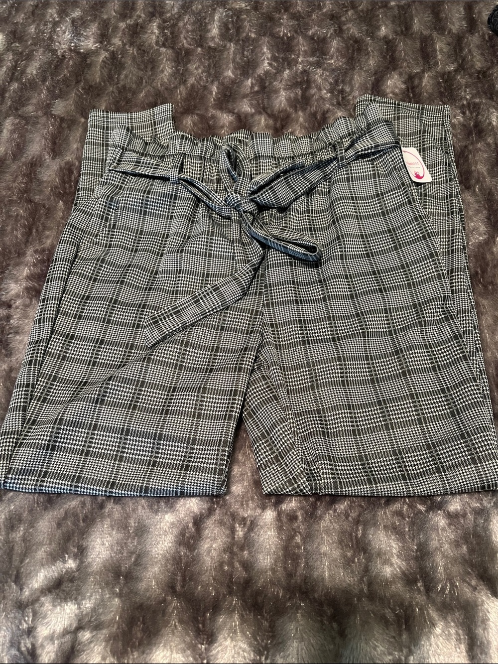 Sheila Rose Black and White pants, size L